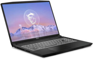 MSI Creator M16 B12VE Laptop, 16" QHD+ 60Hz Display, Alder Lake i7-12650H, 16GB DDR4 8GBx2, 512GB SSD GEN4X4, GeForce RTX4050 6GB, ENG-ARB Keyboard, Win 11 Home, Core Black | 9S7-158531-1030