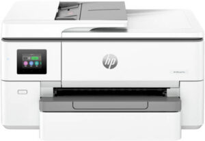 HP OfficeJet Pro 9720 Wide Format All-in-One Printer, Print, Copy, Scan, Up to 34ppm Printing Speed, Automatic Duplex, 250-Sheet Input Tray, Up to 1200 x 1200 DPI Resolution, Cement | 53N94C