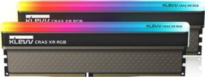 Klevv Desktop PC Gaming Memory 16GB (8GBx2) PC4-28800 DDR4 3600MHz, Cras XR Series SK hynix Memory Chip | KD48GU880-36A180Z