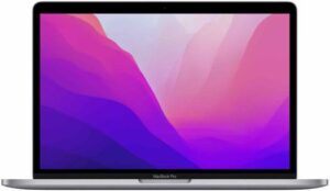 Apple MacBook Pro 13.3'' Retina Display Laptop, M2 Chip, 8 Core CPU, 10 Core GPU, 8GB RAM, 512GB SSD, Touch Bar & Touch ID, macOS, English Backlit Magic Keyboard, Space Gray | MNEJ3