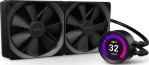 NZXT Kraken Z63  280mm AIO Liquid Cooler with LCD Display, 2x140mm Fan | RL-KRZ63-01