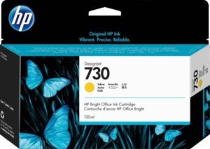 HP 730 130-ml Yellow DesignJet Ink Cartridge | P2V64A