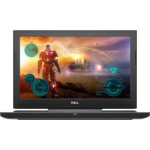 Dell Gaming G5-15-5500-E2500 i7-10750H, 16GB, 1TB SSD, 6GB NVIDIA Ge Force RTX 2060, No ODD, 15.6" FHD 144HZ, Window 10 Home, English Keyboard - Black | G5-5500-2500