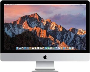 Refurbished - Apple iMac A1418 (2017) Desktop Computer, 21.5'' FHD Display, Core i5 2.3Ghz CPU, 16GB DDR4 RAM, 256GB SSD, Keyboard KB And Mouse Included, Silver