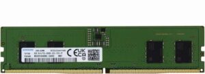 Samsung M323R1GB4BB0-CQK 8GB PC5-38400 DDR5 Desktop Memory Module, 4800 MHz Memory Speed, Non-ECC Unbuffered, 1.1 V Memory Voltage, 288 Pins | M323R1GB4BB0-CQK0L