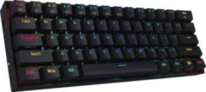 Redragon K530 Draconic 60% Compact Wireless Mechanical Keyboard with RGB, 61 Keys TKL, Designed 5.0 Gaming Keyboard with Bluetooth - Black | Draconic K530RGB