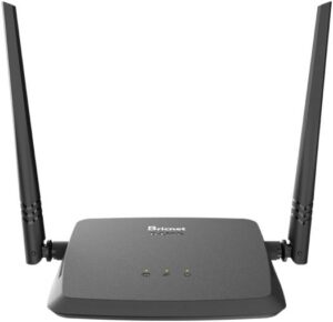 D-Link DIR-612 Wireless N300 Router, 300Mbps Wireless Speed, External Fixed Antenna (2x2) Antenna Type, 4 (10/100) LAN & 1 (10/100) WAN, Black | DIR-612