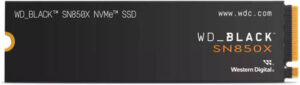 WD 8TB BLACK SN850X NVMe PCIe 4.0 Gaming Internal SSD, Up to 7300 MB/s Sequential Read & 6600 MB/s Write Speeds, M.2 2280, 1.75 Million Hours MTTF, 4800TB Endurance | WDS800T2X0E