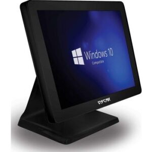Oscar PARKER Touchscreen Point of Sale POS Terminal Cashier Billing Machine CPU Intel J1900 2.0 GHz, RAM 4GB, SSD 64GB, LED 15 Inch, TouchPanel Capacitive Touch - Shiny Black | MTPOSC51700NB