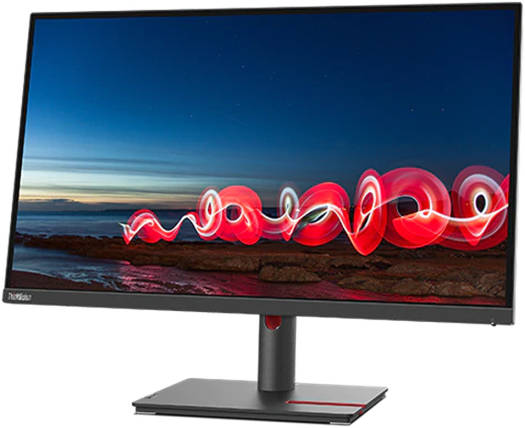 Lenovo ThinkVision T27i-30 Monitor, 27" FHD WLED Display, 60Hz Refresh Rate, Up to 4ms Response Time, 16 9 Aspect Ratio, 16.7 Million Color Support, IPS-Panel Level, Black | 63A4MAR1WW / 63A4MAT1UK - Image 4