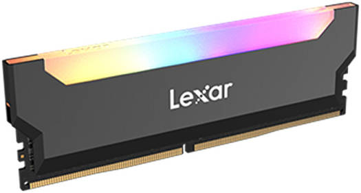 Lexar Hades 32GB Kit (16GBx2) DDR4 RGB LED Lighting Desktop Memory, 3600MHz Clock Speed, CL19 / CL16-18-18-38 CAS Latency, 1.35 Voltage, 288 Pin, Black | LD4BU016G-R3600GDLH - Image 4