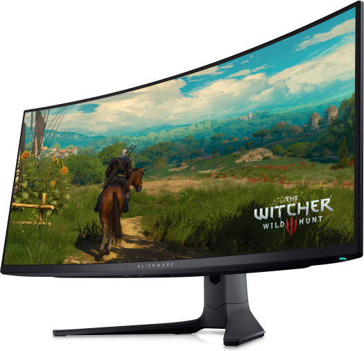 Dell Alienware 34 Curved Gaming Monitor, 34" WQHD QD-OLED Display, 165Hz Refresh Rate, 0.1ms (GtG) Response Time, AMD FreeSync Premium Pro Technology, 1.07b Display Colors, Black | AW3423DWF - Image 3