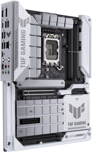 ASUS TUF Gaming Z790-BTF WIFI LGA 1700 ATX Intel Motherboard, Intel Z790 Chipset, 4x DDR5 DIMM Slots, 192GB Max Memory, 4x M.2 Slots, Intel Wi-Fi 7 & Bluetooth v5.4, White/Black | 90MB1GU0-M0EAY0 - Image 4