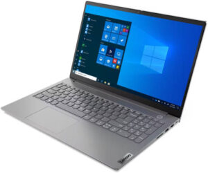 Lenovo ThinkBook 15 G2 ITL Laptop, 15.6" FHD Anti-glare Display, Intel Core i7-1165G7, 16GB RAM, 512GB SSD, Intel Iris Xe Graphics, English (UK) Keyboard, Free DOS, Mineral Grey | 20VE0067AK