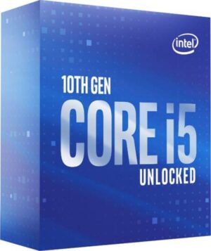 Intel Core i5-10600K Desktop Processor 6 Cores up to 4.8 GHz Unlocked  LGA1200 (Intel 400 Series Chipset) 125W | BX8070110600K