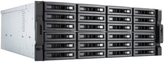 Qnap 24-Bay 4U Rackmount NAS, Intel Xeon E E-2136 CPU, DDR4 (4x32) 128GB Memory, 24 x 3.5" SATA 6Gb/s Drive Bay, 4 Gigabit Ethernet Port, 5 PCIe Slot, 800W PSU | TS-h2483XU-RP-E2236-128G - Image 2