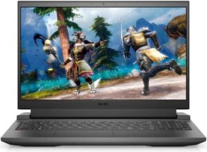 Dell G15 15.6" FHD 120Hz Gaming Laptop, 1920x1080 Resolution, 12th Gen Intel Core i7-12700H, 16GB RAM, 512 SSD, Nvidia RTX 3060, RGB Backlit / Eng & Arab Keyboard, Windows 10 Pro, Grey | G15 5520
