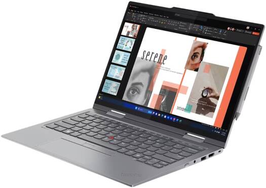 Lenovo ThinkPad X1 2-in-1 Gen 9 Laptop, 14" WUXGA IPS Touch Display, Intel Core Ultra 7-155U, 16GB RAM, 1TB SSD, Integrated Intel Graphics, ENG-ARB Backlit K/B, Win 11 Pro, Grey | 21KE0056GR - Image 7
