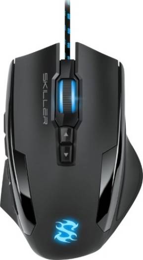 Sharkoon Skiller SGM1 Optical Gaming Mouse, RGB Illumination - Black | 4044951018963