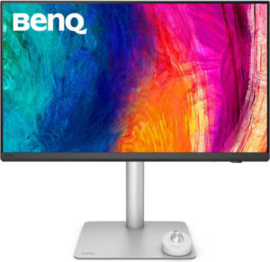 BenQ PD2730S Designer Monitor, 27" IPS Display, 5K Resolution, 60Hz Refresh Rate, 5ms (GtG) Response Time, Flicker-free Technology, Low Blue Light, 1.07b Color Display, White | PD2730S