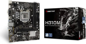 Biostar H310MHP 3.0 Ver. 7.0 Micro ATX Intel Motherboard, Socket 1151, Intel H310 Chipset, Supports GbE LAN, Supports Dual Channel DDR4 32GB, 2 x PCIe 2.0 Slot, HDMI, USB3.2 | H310MHP 3.0