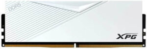 Adata XPG Caster 16GB (1x16GB) DDR5 U-DIMM Desktop Memory Kit, 6000 MHz Memory Speed, CL40 Latency, 1.35V Operation Voltage, Supports Intel XMP 3.0, White | AX5U6000C4016G-CLAWH