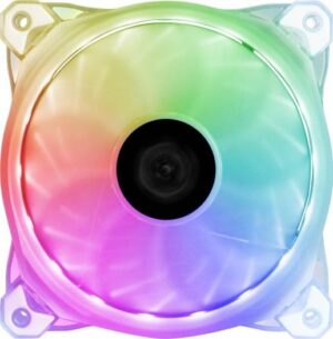 Raidmax 120mm RGB LED Fan with PWM Fan Control | NV-R120TP