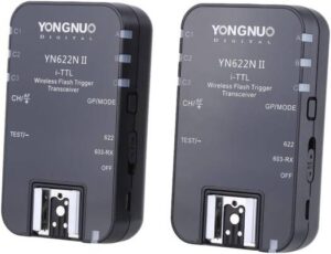 YONGNUO YN622N II 2.4G Wireless i-TTL Flash Trigger Receiver Transmitter Transceiver for Nikon D70 D80 D90 D200 D300 D600 D700 D800 D3000 D5000 D7000 Series