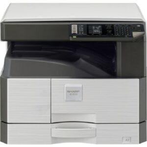 Sharp AR-7024 Multifunctional Digital Printer, 600x600 Dpi Resolution, Max. 24 ppm, 350 Sheets Standard, Max 1850 Sheets Capacity, Copy/Print/Scan, Non-Network Printer with Platen Cover | AR-7024