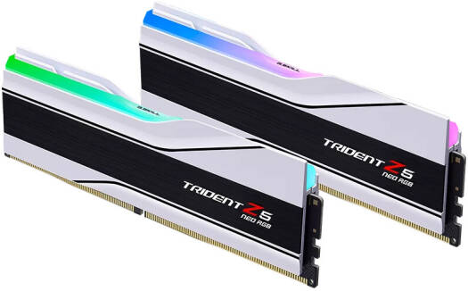 G.SKILL Trident Z5 Neo RGB Series 32GB (2x16GB) DDR5 Dual Channel Desktop Memory Kit, 6000 MT/s Memory Speed, CL26-36-36-96 Latency, AMD EXPO, 1.40V Voltage, White | F5-6000J2636G16GX2-TZ5NRW - Image 3
