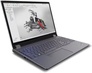 Lenovo ThinkPad P16 Gen 2 Workstation Laptop, 16" WQUXGA IPS 60Hz Display, Intel Core i7-14700HX, 32GB RAM, 1TB SSD, NIVDIA RTX 1000 Ada 6GB Graphics, Win11 Pro, Gray | 21FA0050US