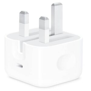 Renewed - Apple MHJF3 20W USB-C Power Adapter, 3 Pin, White | MHJF3ZE/A  /  MHJF3B/A
