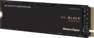 Western Digital SN850 1TB Internal Solid State Drive, Without Heatsink, M.2 2280, PCIe Gen4 x4, 3D Nand, 7000MB/s Read, 5100MB/s Write Performance | WDS100T1X0E-00AFY0