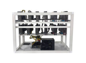 Crypto Currency Mining Rig (x6 RTX 3090 OC Edition 24GB, x2 1800W Gold PSU