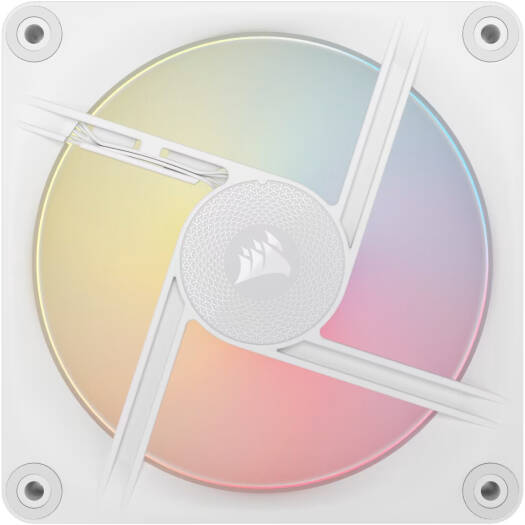 Corsair iCUE LINK LX120-R RGB 120mm PWM Reverse Fans, 2400 RPM Fan Speed, 70 CFM Fan Airflow, 35.1 dBA Sound Level, Static Pressure Flow Type, Pack of 3, White | CO-9051054-WW - Image 2