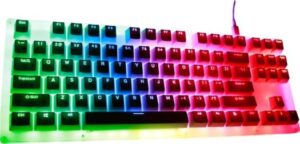 Womier K-87A (87 Keys Mechanical RGB Keyboard) Hotswappable - Gateron Red Switches