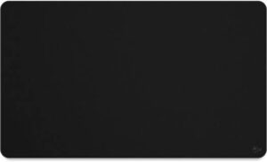 Glorious XL Extended Gaming Mouse Mat / Pad - Stealth Edition, Wide (XL) Black Cloth Mousepad, Stitched Edges, 14"x24" | G-P-Stealth