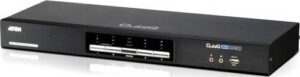 Aten 4-Port USB DVI Dual Display KVMP Switch - Black | CS1644A