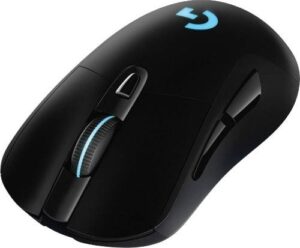 Logitech G703 LIGHTSPEED Wireless Gaming Mouse with Hero 25K Sensor, LIightSync RGB, PowerPlay Compatible, 100-16,000 DPI | 910-005641 / 910-005638
