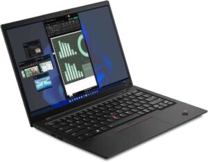 Lenovo ThinkPad X1 Carbon Gen 10 Laptop, 14" WUXGA IPS Touch Display, Intel Core i7-1255U, 16GB RAM, 1TB SSD, Intel Iris Xe Graphics, FP Reader,, Backlit ENG (US) KB, Black | 21CB000JUS