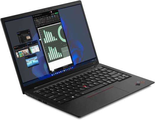 Lenovo ThinkPad X1 Carbon Gen 10 Laptop, 14" WUXGA IPS Touch Display, Intel Core i7-1255U, 16GB RAM, 1TB SSD, Intel Iris Xe Graphics, FP Reader,, Backlit ENG (US) KB, Black | 21CB000JUS