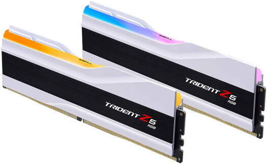 G.SKILL Trident Z5 RGB Series 64GB (2 x 32GB) DDR5 Dual Channel Desktop Memory Kit, 6000 MT/s Memory Speed, CL30 CAS Latency, 1.40 V, Intel XMP 3.0, 288-Pin, White | F5-6000J3040G32GX2-TZ5RW - Image 3