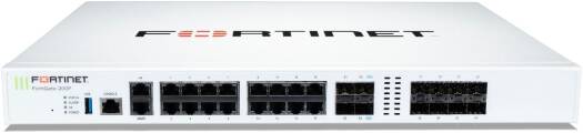 Fortinet FortiGate-200F SD-WAN Network Gateway, Firewall Hardware + 1 Year 24x7 FortiCare & FortiGuard Unified Threat Protection, 18 GE RJ45 Ports, 8 GE SFP Slots, 4 10GE SFP+ Ports, White | FG-200F