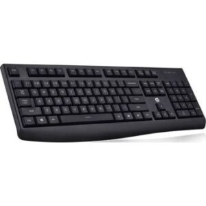 HP K200 Wired USB Keyboard, Ultra-thin and Chiclet Keycaps, Black | 3CY44PA#AB2