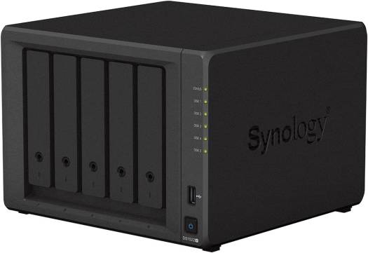 Synology DiskStation 5-Bay NAS Enclosure, 8GB DDR4 RAM, Up to 736 MB/s Read & 796 MB/s Write, Dual M.2 2280 NVMe SSD Slots, 4x Gigabit Ethernet Ports, 120W PSU, Black | DS1522+ - Image 3