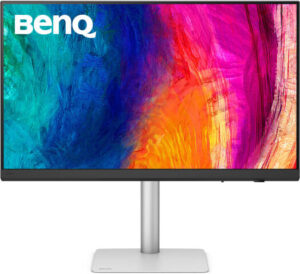 BenQ PD3226G Designer Monitor, 32" IPS Display, 4K UHD Resolution, 144Hz Refresh Rate, 1ms (GtG) Response Time, AMD FreeSync Premium Technology, 1.07b Color Display, White | PD3226G