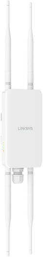Linksys LAPAC1300CE WiFi 5 MU-MIMO Wireless Cloud Managed Dual-Band (AC1300) Outdoor Access Point, Gigabit ETH Uplink Port & POE/POE+ Support, Ceiling or Wall Mount, IP67 Rated, White | LAPAC1300CE