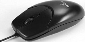 Genuine USB Optical Mouse, 1000 DPI, USB 2.0 Interface, Black | GN-M3044