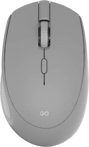 Fantech Go W193 Wireless Mouse, Optical Sensor, 4 Buttons, 800-1600 DPI, Bluetooth 5.0 and 2.4GHz Wireless Technology, Up to 10 Meters Wireless Distance, Grey | W193