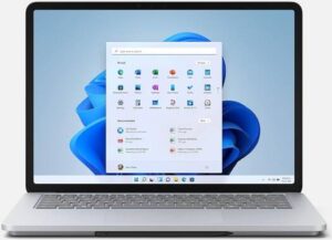 Microsoft Surface Laptop Studio with 14" PixelSense Display, Intel i7-11370H, 32GB RAM, 2TB SSD, NVIDIA GeForce RTX 3050 Ti, Windows 11 Home, Platinum | AI2-00013